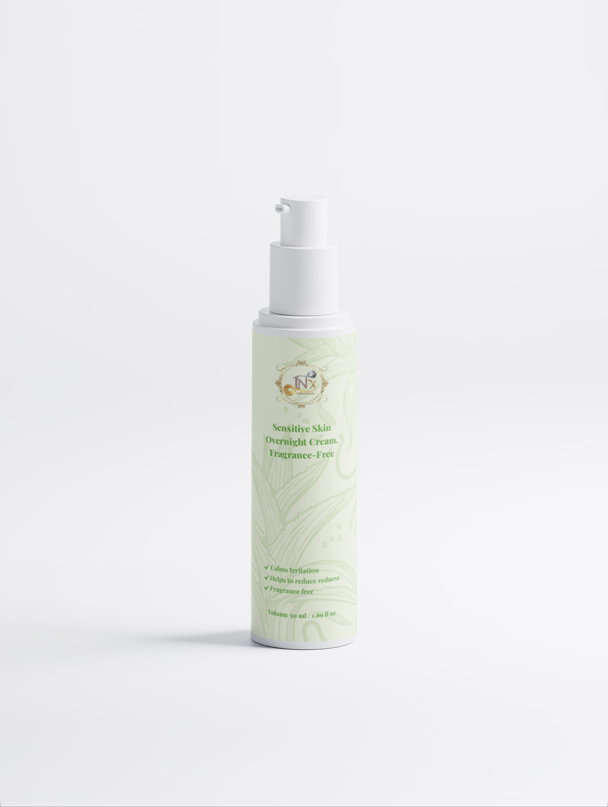 Sensitive Skin Overnight Cream, Fragrance Free