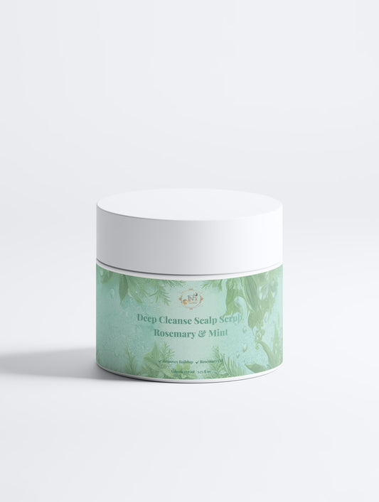 Deep Cleanse Scalp Scrub, Rosemary & Mint